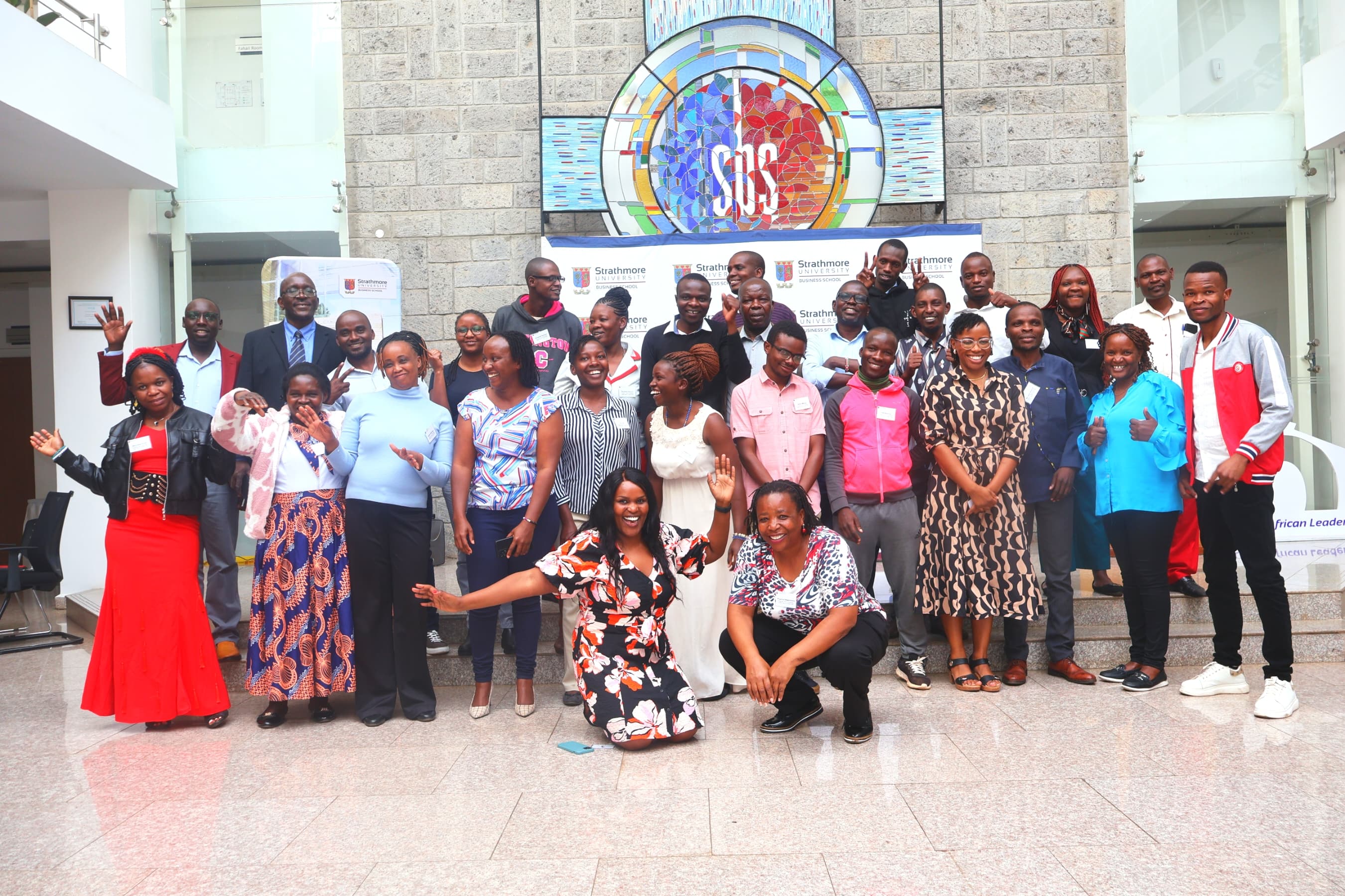 Teachers and educators at the African SCENe capacity-building workshop, Strathmore University, Nairobi